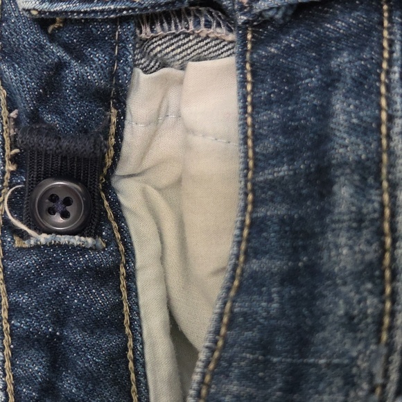 Gap Kids Denim | Girls Denim Jean Mini Skirt Floral Embroidery Size 12 - Picture 6 of 6